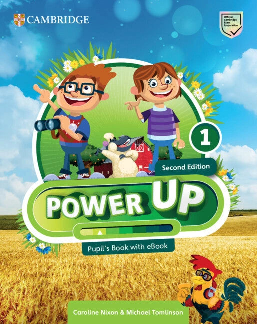 Power Up 第二版第一级正式封面